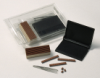 Ribtype Office Kits Include changeable characters, tweezers, stamp mount and black stamp pad. Additional stamp mounts are available in a variety of sizes.